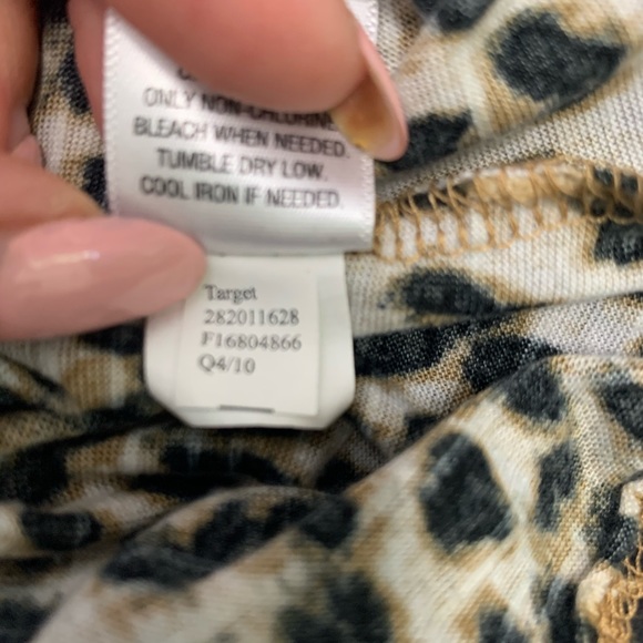 2010 Xhilaration Target Leopard Print Top - Picture 7 of 7